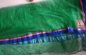 Beautiful Lehenga And Half Saree  No Damage All Go