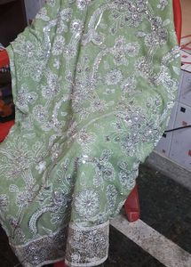 Green Sequin Fabric