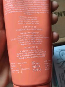 Foxtale Super Glow Face Wash
