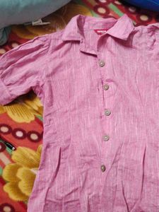 Casual Pink Shirt🌷