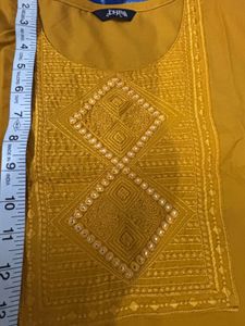 Mustard Kurta