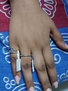 Sparkling Silver Ring
