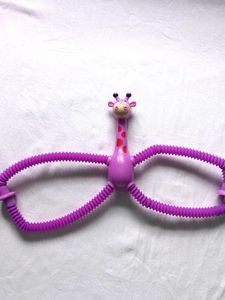 Fidget Pipe Pop Giraffe Toy