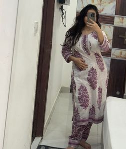 Elegant Printed Kurta Set