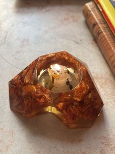 unique raisin candle holder