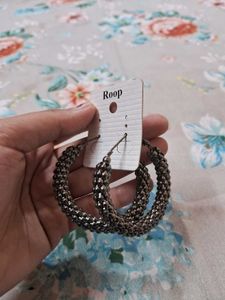 Textured Hoop Earrings