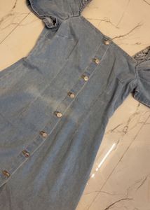 denim dress