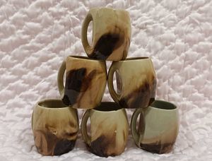 Ceramic Mugs - Set of 6