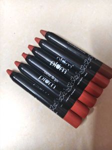 Plum Twist & Go Matte Lipstick Combo Of 6