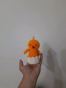 Crochet baby chick
