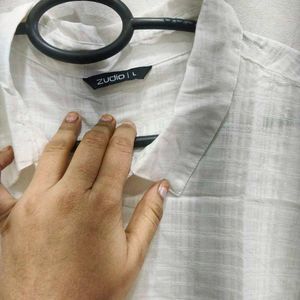 White Pocketed Shirt