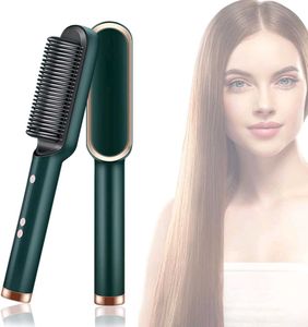 Fast Heating Hair Straightening Comb - Salon Style