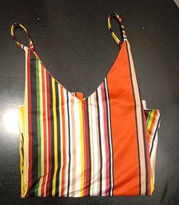 &#39;SHEIN&#39; Multicolor Striped Sleeveless Camisole Top