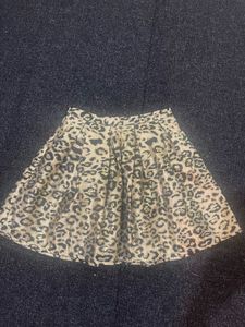 New Leopard Print Mini skirt