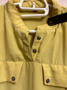 A Line Collar Kurta