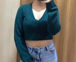 Winter Stuff, H&amp;m Cropped Sweater Size Xs