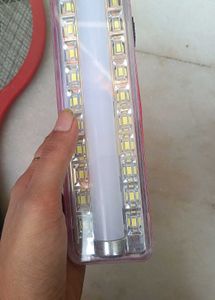 Emergency Light And Mosquito Racket Combo