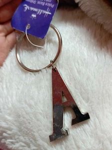 Alphabetical Keychain