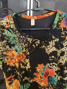 Floral Print Tee