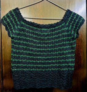 Striped Knit Top
