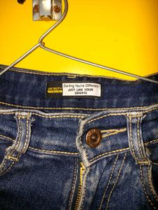 Dark Blue Denim Jeans
