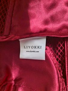 ❤️‍🔥Red Rhinestone Corset Top❤️‍🔥