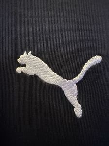 Black Puma Polo Shirt - Size Large