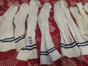 Vintage Striped used Socks of girls