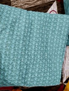 Cotton Suit And With Fully Designed