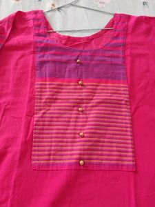 Striped Pink Kurta