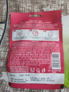 Lakme &amp; Lacto Calamine Sheet Masks (1free gift 🎁)
