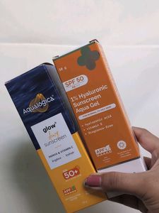 Aqualogica And Dermaco Sunscreen Combo