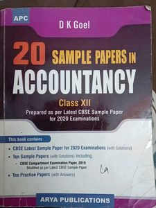 Accountancy Sample Papers Class XII