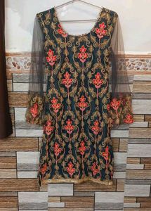 Embroidered Sharara with Shrug