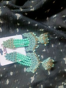 Traditional Fancy Green Earing❤❤