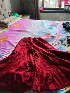 Red Velvet Sharara Palazzo