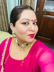 beaded Moti necklace