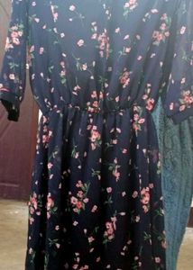 Floral Print Women Dress