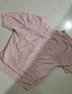 Pink Knit Cardigan