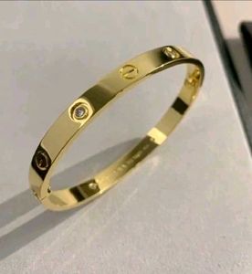 Cartier Gold Stainless Steel Love Bracelet
