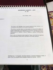 IC-38 Insurance Agents Life
