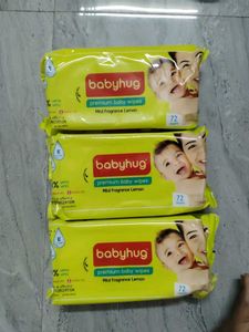 Babyhug Wipes (72 Count)