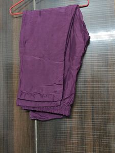 Elegant Purple Kurta Set