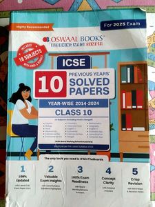 Oswaal ICSE Class 10 Solved Papers