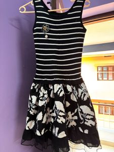 Black And White Dress