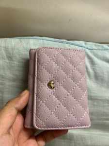 Cute purple wallet