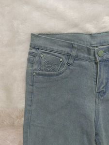Bluish Grey Jeans