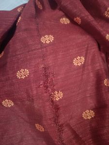 New Saree With Attach Blouse