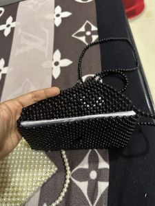 Pearls Bags White And Black