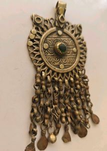 Vintage Afgani Heavy Statement Pendant